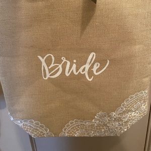 Bride tote